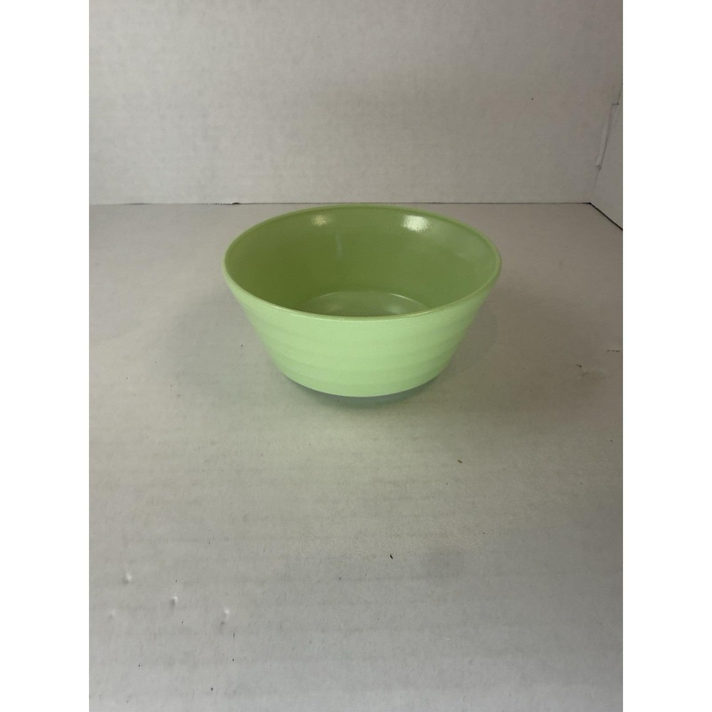 Hazel Atlas Moderntone Pastel Green 5" Bowl Mid Century Depression Glass